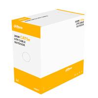 CABLE UTP/DAHUA/DH-PFM920-5EU/BOBINA DE CABLE UTP PARA EXTERIOR CAT5E/ 100 COBRE/ 305 METROS/ COLOR NEGRO/ CUBIERTA EXTERIOR MDPE/ CUMPLE CON ESTANDARES ANSI/TIA 568-C.2/ RETARDANTE DE LLAMA/ ROHS/