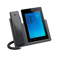 VIDEO TELEFONO IP GRANDSTREAM GXV3470/ 16 CUENTAS SIP 16 LINEAS 2 PUERTOS GIGA PANTALLA TACTIL COLOR SIN TECLAS CAMARA 2MP ANDROID BLUETOOTH WIFI 6 POE/POE