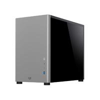 GABINETE GAMER BALAM RUSH ERIS SPECIAL GI985 / MINI TORRE / MICRO ATX – MINI-ITX / PANEL CRISTAL TEMPLADO REMOVIBLE / SOPORTE PARA ENFRIAMIENTO LIQUIDO /  BAHIA 4X SSD – 1X HDD / GRIS / BR-935371
