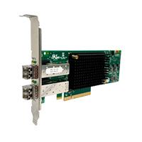 TARJETA DE RED XFUSION EMULEX HBA 32GB FC (LPE32002)  2-PORT,SFP+(WITH 2X MULTI-MODE OPTICAL TRANSCEIVER),PCIE 3.0 X8