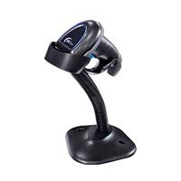 LECTOR DE CODIGO DE BARRAS EC LINE EC-CD-8380, NEGRO, CCD OPTICO, USB, 1D, 200 LECTURAS POR SEGUNDO, LARGO ALCANCE, INCLUYE BASE