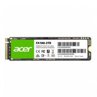 UNIDAD DE ESTADO SOLIDO SSD INTERNO ACER FA100 2TB M.2 2280 NVME PCIE GEN 3X4 LECT.3300 ESCRIT. 2700 MBS 3D TLC NAND PC LAPTOP MINIPC BL.9BWWA.121