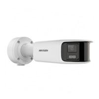 CAMARA BALA IP PANORAMICA HIKVISION DS-2CD3T87G2P-LSU/SL(C) 8 MEGAPIXEL / 180° / LENTE 4 MM / IMAGEN A COLOR 24/7 / POE / WDR 130° / IP67 / ACUSENSE / PROTECCIóN ACTIVA (LUZ ESTROBOSCóPICA Y ALARMA A