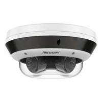 CAMARRA PANOVU SERIES HIKVISION DS-2CD6D54G1-IZS(B) VISTA PANORáMICA 360º / 4 LENTES MOT. 2.8 A 12 MM / 20 MEGAPIXEL EN TOTAL / DARKFIGHTER /EXTERIOR IP67 / IK10 / HI-POE / WDR / 30 MTS IR / MICROSD
