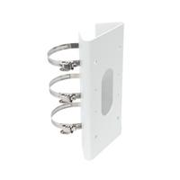 MONTAJE VERTICAL PARA POSTE HIKVISION DS-1475ZJ-Y MATERIAL DE ACERO INOXIDABLE