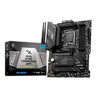 MB MSI B760 INTEL S-1700 13A GEN/4X DDR5 7000/1XDP/HDMI/M.2/4X USB 3.0/USB-C/ATX/GAMA ALTA/RGB