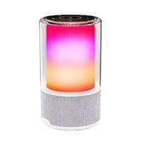 BOCINA ACTECK GLEE PURE AP70 / INALAMBRICA / BLUETOOTH – CONEXION TWS 3.5 MM / SONIDO ESTEREO / 20 W / ILUMINACION LED / SUBWOOFER / BLANCO / AC-936392