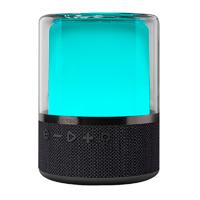 BOCINA ACTECK GLEE PURE AP50 / INALAMBRICA / BLUETOOTH – CONEXION TWS  3.5 MM / SONIDO ESTEREO / 10 W / ILUMINACION LED / SUBWOOFER / NEGRO / AC-936408