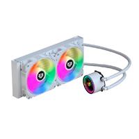 ENFRIAMIENTO LIQUIDO CPU GAMER BALAM RUSH HYDROX PRO HX20 / 2 VENTILADORES / 120MM / ILUMINACION ARGB / ALUMINIO / BLANCO / BR-937375