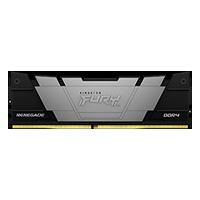 MEMORIA RAM KINGSTON DIMM DDR4 32GB 2X16GB 3200MT/S FURY RENEGADE BLACK XMP CL16 288PIN 1.35V C/DISIPADOR DE CALOR P/PC/GAMER/ALTO RENDIMIENTO KIT 2 KF432C16RB12K2/32