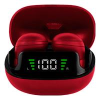 AUDIFONOS MINI INALAMBRICOS BLUETOOTH TWS PERFECT CHOICE TINY BEATZ – ROJO