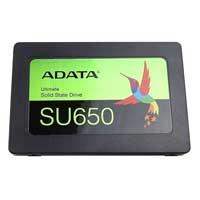 UNIDAD DE ESTADO SOLIDO SSD INTERNO ADATA SU650 512GB 2.5 SATA3 LECT. 520 ESCRIT. 450 MBS 7MM PC LAPTOP MINIPC SIN BRACKET 3DNAND (ASU650SS-512GT-R)