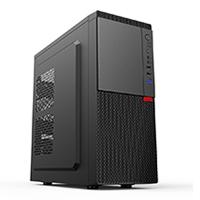 GABINETE MEDIA TORRE QUARONI ATX, MICRO ATX, MINI ITX/2USB 2.0 1USB 3.0/USB 3.0/FUENTE 500 W/NEGRO