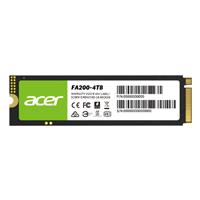 UNIDAD DE ESTADO SOLIDO SSD INTERNO ACER FA200 500GB M.2 2280 NVME PCIE GEN 4X4 LECT.7200 ESCRIT.6200 MBS 3D TLC NAND PC LAPTOP MINIPC BL.9BWWA.123
