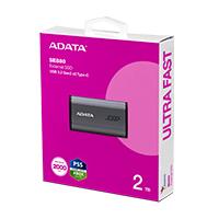UNIDAD DE ESTADO SOLIDO SSD EXTERNO ADATA SE880 2TB PORTATIL USB 3.2 USB TIPO C GRIS TITANIO WINDOWS MAC LINIX ANDROID PS4/5 XBOX SERIES X S (AELI-SE880-2TCGY)
