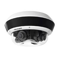 CAMARA PANOVU SERIES / VISTA PANORáMICA 360º / HIKVISION DS2CD6D44G1IZS 4 LENTES MOT. 2.8 A 8 MM (5 MEGAPIXEL POR LENTE) / 20 MEGAPIXEL EN TOTAL / DARKFIGHTER / EXTERIOR IP67 / IK10 / HI-POE / WDR /
