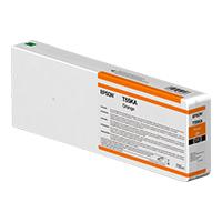 CARTUCHO EPSON MODELO T55K ULTRACHROME HD / HDX NARANJA, PARA PLOTTER P6000/ P7000/ P8000/ P9000 700 ML