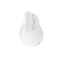 MOUSE ACTECK VIRTUOS FITT MI520 / ERGONOMICO / VERTICAL / INALAMBRICO / DUAL BLUETOOTH ADAPTADOR USB / 2400 DPI / RECARGABLE / BLANCO / AC-936231