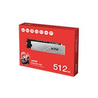 UNIDAD DE ESTADO SOLIDO SSD INTERNO XPG GAMMIX 512GB S60 M.2 2280 NVME PCIE GEN 4X4 LECT.4700 ESCRIT. 1700 MBS 3DNAND PC LAPTOP MINIPC CON DISIPADOR GAMER (AGAMMIXS60-512G-CS)