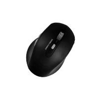 MOUSE INALAMBRICO 1600 DPI OPTICO RECARGABLE ERGONOMICO SILENCIOSO PERFECT CHOICE CLIX – NEGRO
