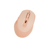 MOUSE INALAMBRICO 1600 DPI OPTICO RECARGABLE ERGONOMICO SILENCIOSO PERFECT CHOICE CLIX – CAQUI