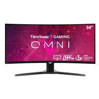 MONITOR LED VIEWSONIC GAMER 34 PULGADAS 21:9/ WQHD 3440X1440P / HDMI 2.0/ DISPLAY PORT/ FREESYNC  PREMIUM/ CURVO 1500R / 144 HZ / 1 MS / 3 AÑOS DE GARANTIA