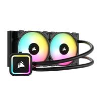 DISIPADOR CON ENFRIAMIENTO LIQUIDO CORSAIR ICUE H100X /240 MM/ S-1700 1200/AM5 AM4/ RGB CW-9060065-W