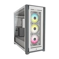 GABINETE CORSAIR CUE 5000X/NEGRO/SEMI- TORRE/ ATX/CRISTAL TEMPLADO/RGB/GAMER (CC-9011212-WW)
