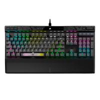 TECLADO CORSAIR K70 MAX RGB/MAGNÉTICO-MECÁNICO/ LED RGB RETROILUMINADO/ CORSAIR MGX /GRIS/TECLAS PBT NEGRAS/ INGLES (CH-910961G-NA)