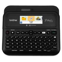 ROTULADORA PTD610BT BROTHER ELECTRONICO PROFESIONAL CON CONEXION A PC. BLUETOOTH, USB, COMPATIBLE CON CINTAS LAMINADAS DE 3.5MM A 24MM