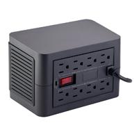 REGULADOR ACTECK ENERTOR PROTECT RV800 / 800 VA – 400 W / PROTECCION DE SOBRECARGA / AVR / INDICADOR LED / 8 TOMACORRIENTE / 175 J / NEGRO / AC-938198