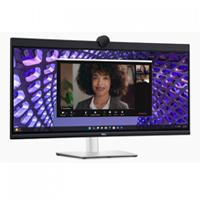 MONITOR DELL LED P3424WEB | CURVO 34.14 PULGADAS  WQHD 3440 X 1440 6 HZ | CAMARA WEB, BOCINA, MICROFONO | HDMI, DP, RJ45, USB-C, USB-A | 210-BGMM
