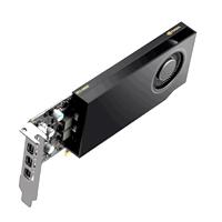 TARJETA DE VIDEO PNY NVIDIA QUADRO A400/PCIE X16 3.0/4 GB/GDDR6/4X MINIDP 1.4/BAJO PERFIL/GAMA MEDIA/DISEÑO