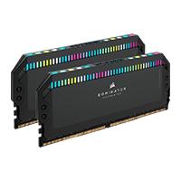 MEMORIA RAM CORSAIR DDR5 DOMINATOR PLATINUM RGB 32GB 2X16GB 6000MT/S CL36 BLACK CMT32GX5M2E6000C36