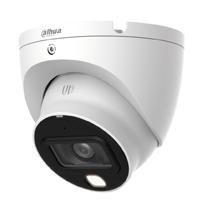 CAMARA ANALOGA HD/DAHUA/ HAC-HDW1809TLM-A-LED/DOMO EYEBALL 4K FULL COLOR/8 MP/LENTE DE 2.8MM/106 DE APERTURA/MICROFONO INTEGRADO/20M DE ILUMINACION/IMAGEN A TODO COLOR 27/7/ SUPER ADAPT/WDR DE 120D
