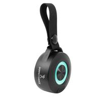 BOCINA INALAMBRICA BLUETOOTH PORTATIL RECARGABLE LUZ RGB FUNCION TWS PERFECT CHOICE HANDY – NEGRO