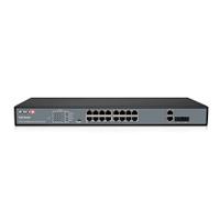 SWITCH POE / PROVISION ISR / POES-16250C+2COMBO-V2 / 16-PORT 10/100/1000MBPS / 2-PORT 10/100MBPS UPLINK / 120W