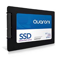 UNIDAD DE ESTADO SOLIDO SSD QUARONI 2.5 2TB / SATA3 / 6GB/S 7MM / LECT 500MB/S / ESCRIT 470MB/S. BULK