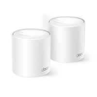 ROUTER | TP-LINK | DECO X50 PRO(2-PACK) | DUAL BAND | AX3000 | MESH | WIFI 6 | 2 PUERTOS 2.5GB | APROXIMADO 420 MTS CUADRADOS | 150 DISPOSITIVOS