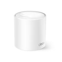 ROUTER | TP-LINK | DECO X50 PRO(1-PACK) | DUAL BAND AX3000 | WIFI 6 | MESH IMPULSADO POR IA | 2 PUERTOS DE 2.5GB | 150 DISPOSITIVOS | APROXIMADO 230 MTS CUADRADOS