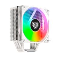 DISIPADOR DE AIRE BALAM RUSH NITROX NX60 / INTEL – AMD / HIDRAULICO / 4 PINES PWN – ARGB / 3 PINES 5V / 6 PIPAS / 600 – 1800 RPM / FLUJO DE AIRE 73.6 CFM / BLANCO / BR-937924
