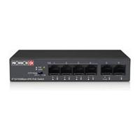 SWITCH POE / PROVISION ISR / POES-0460C+2I-V2 / 4 PUERTOS + 2 PUERTO ETHERNET / 60W / PD UPLINK PORT (NO INCLUYE FUENTE)