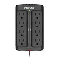 REGULADOR AUTOMATICO DE VOLTAJE FORZA FVR-901M 900VA/450W 8 SLDS MONTAJE PARED 120V.