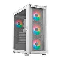 GABINETE GAMER BALAM RUSH CARBONO TWIN MATE 9000 / FULL TORRE / E-ATX, ATX, MICRO-ATX, MINI-ITX / VENTILADORES ARGB 4X 120 MM / PANEL FRONTAL INTERCAMBIABLES / C/ BISAGRAS / BLANCO / BR-938761