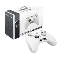 GAME PAD FORCE GC30 V2 WHITE MSI USB/WINDOWS/ANROID 4.1/VIBRACION 8 HORAS DE JUEGO