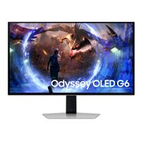 MONITOR LED SAMSUNG 27 PULGADAS QHD (2,560 X 1,440) FLAT ODYSSEY OLED G6, 0.03MS (GTG), 360 HZ, FREESYNC , D. PORT, HDMI, USB HUB