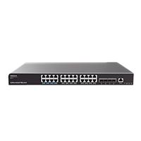 SWITCH GRANDSTREAM GWN7813P/ SWITCH CAPA 3 POE ADMINISTRABLE / 24 PUERTOS 10/100/1000 MBPS 4 PUERTOS SFP DE 10 GIGABITS / HASTA 360W / COMPATIBLE CON GWN CLOUD.