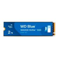 UNIDAD DE ESTADO SOLIDO SSD INTERNO WD BLUE SN5000 2TB M.2 2280 NVME PCIE GEN4 X4 LECT.5150MBS ESCRIT.4850MBS TBW900 PC LAPTOP MINIPC WDS200T4B0E-00CNZ0