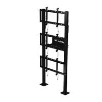 SOPORTES VIDEO WALL PEERLESS DS-S560-1X3 CONFIGURACIÓN 1X3 FIJO A PISO PARA MONITORES DE 46 A 55 CAPACIDAD HASTA 170 KG