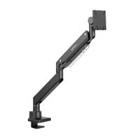 SOPORTES/MANHATTAN/462594/SOPORTE DE ALUMINIO CON PISTÓN DE GAS Y PUERTOS USB PARA UN MONITOR DE 17 A 57